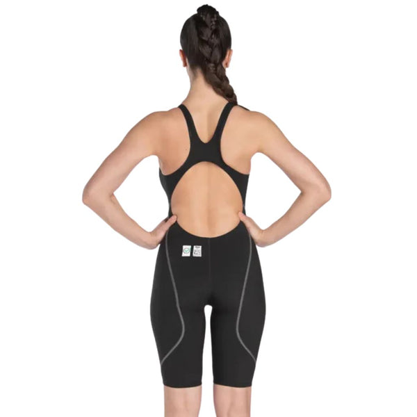 Arena Women's Powerskin ST Next Open Back Kneeskin Black