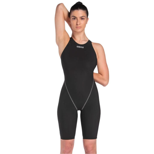 Arena Women's Powerskin ST Next Open Back Kneeskin Black