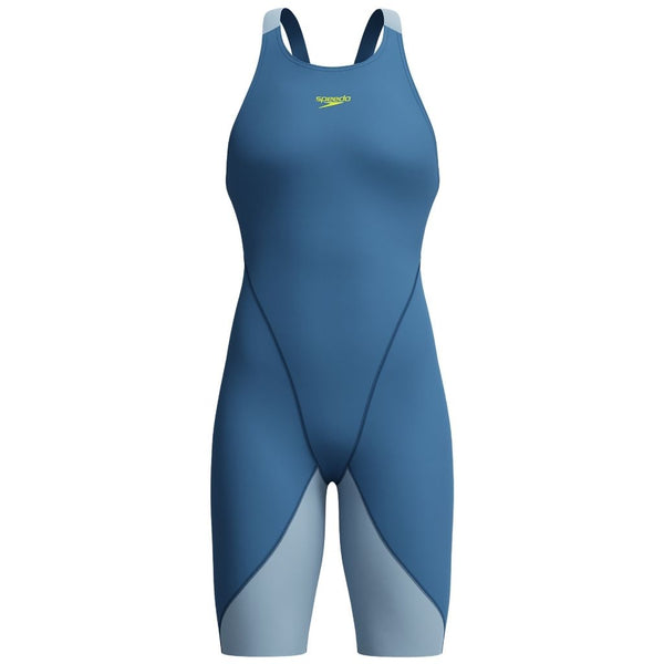 ウェア BLUELEGENDS Women's Fastskin LZR Ignite Kneeskin Blue/Purple | Speedo UK