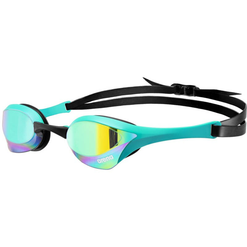 Arena Cobra Core Swipe Mirror Swimming Goggles Emerald Peacock