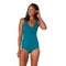 Speedo Solid V Neck - Teal