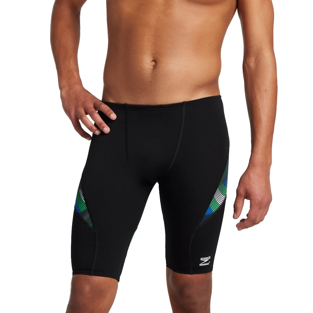 Speedo Men's Precision Splice Jammer Training Swimsuit