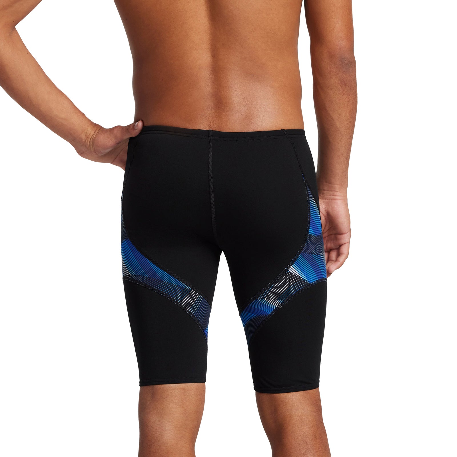 Speedo Men's Precision Splice Jammer Training Swimsuit