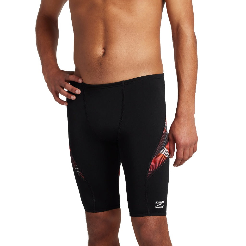 Speedo Men's Precision Splice Jammer Training Swimsuit