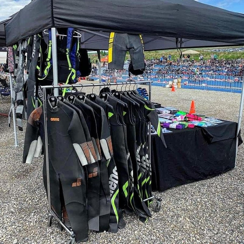 Arena Canada and Team Aquatic Supplies at Chinook Classic Triathlon in Calgary