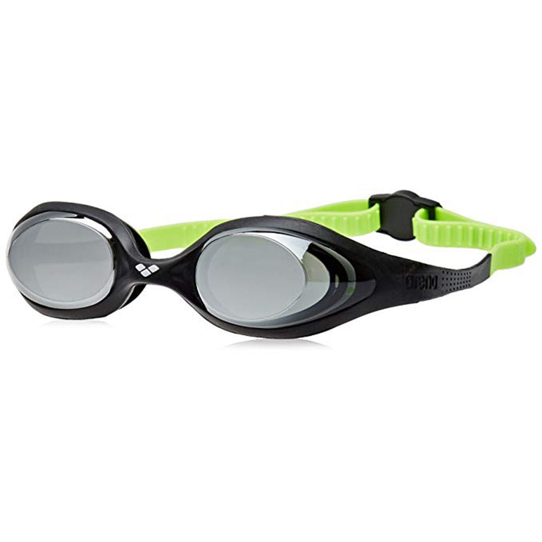 Arena Spider Junior Mirrored Black Silver Green