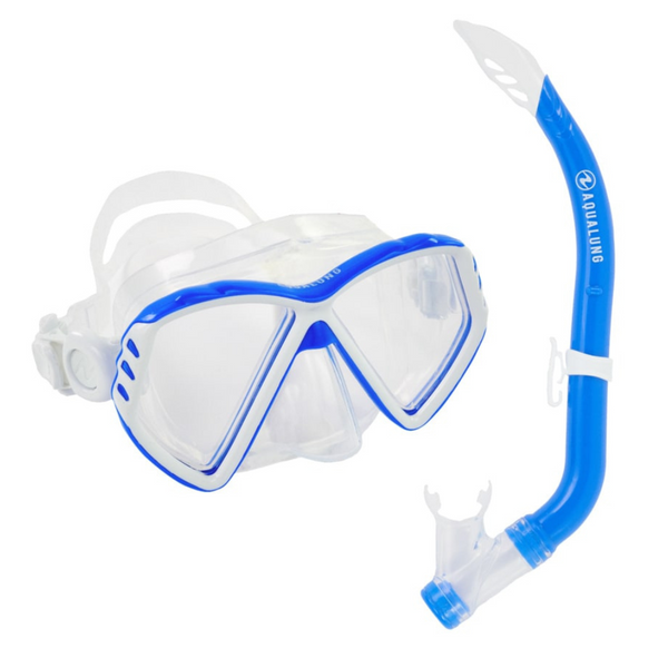 Aquasphere Cub Combo Jr Snorkel - Blue