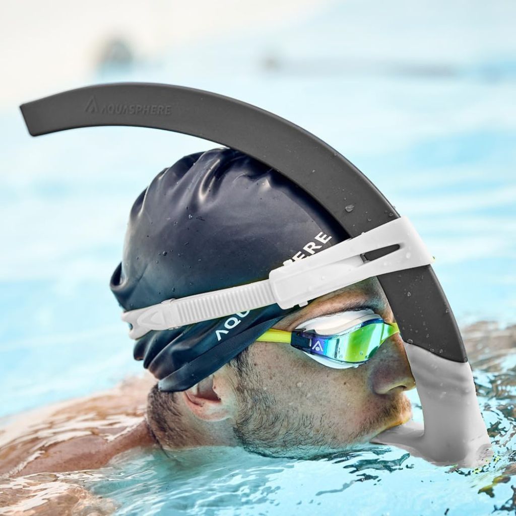 Aquasphere Focus Snorkel Black Grey