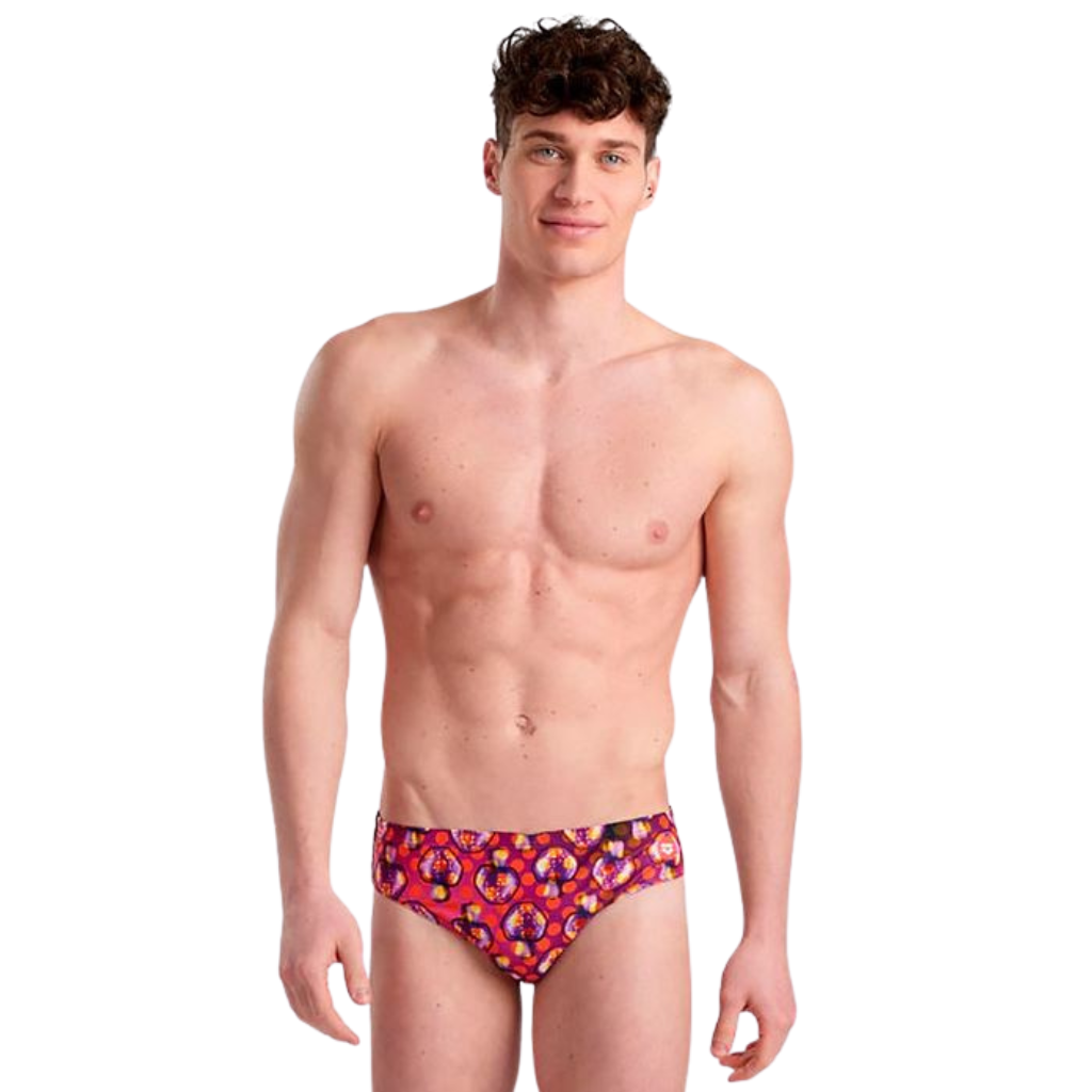 Arena Allover Brief- Crazy Mushrooms