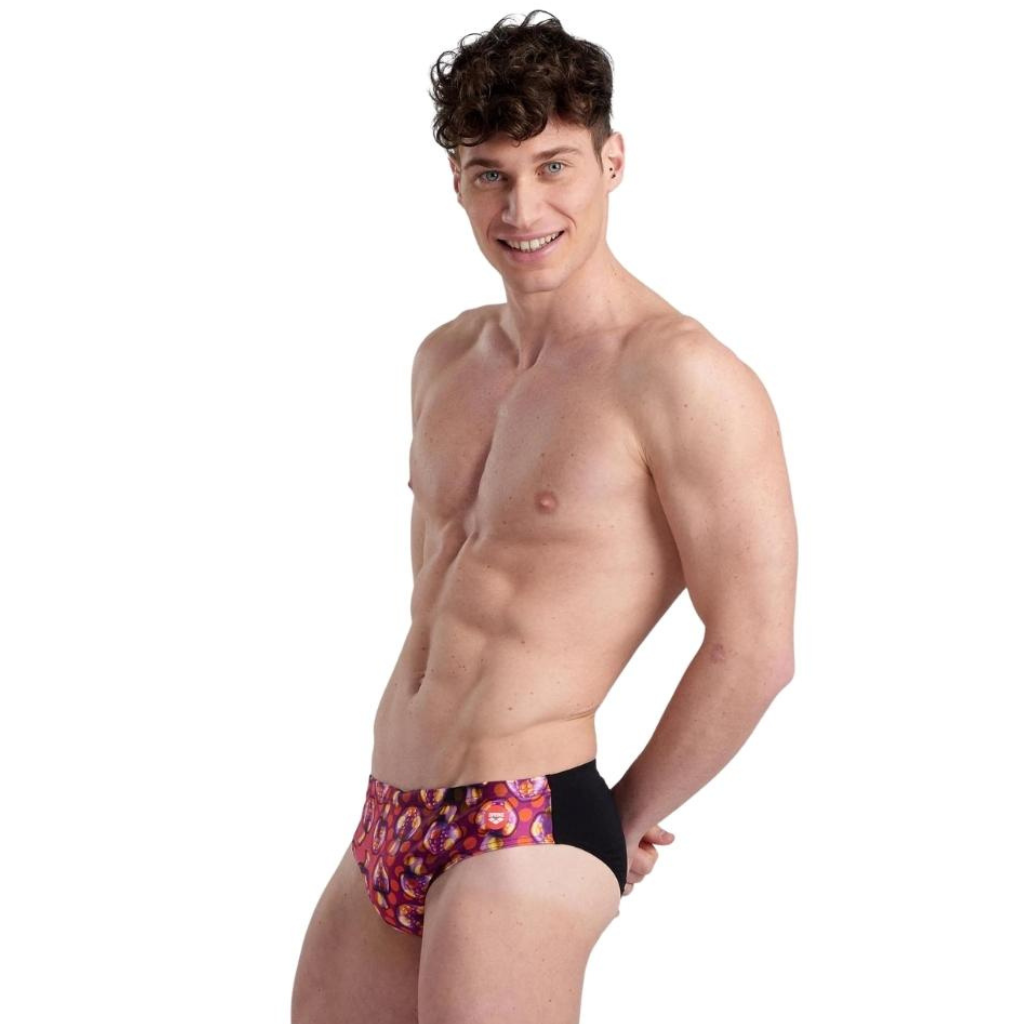 Arena Allover Brief- Crazy Mushrooms