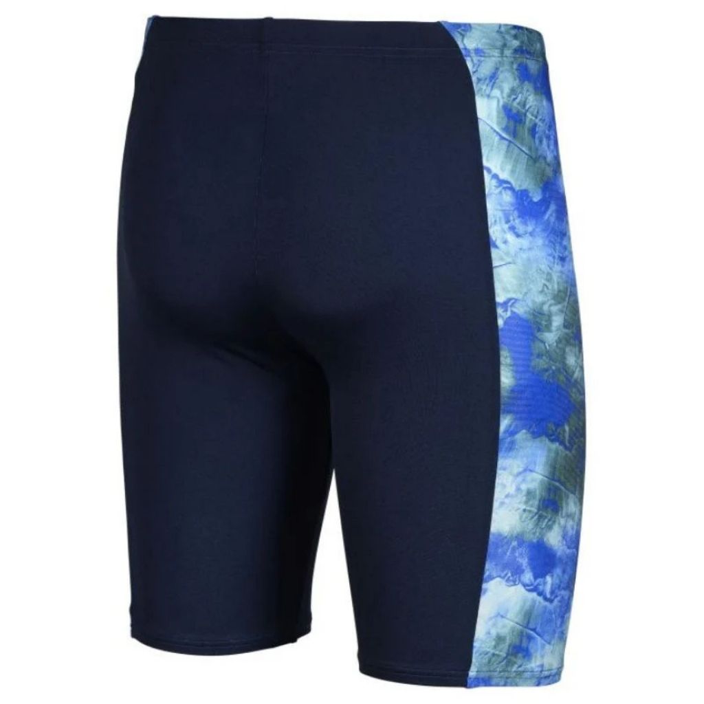 Arena Allover Jammer Navy Neon Blue Multi