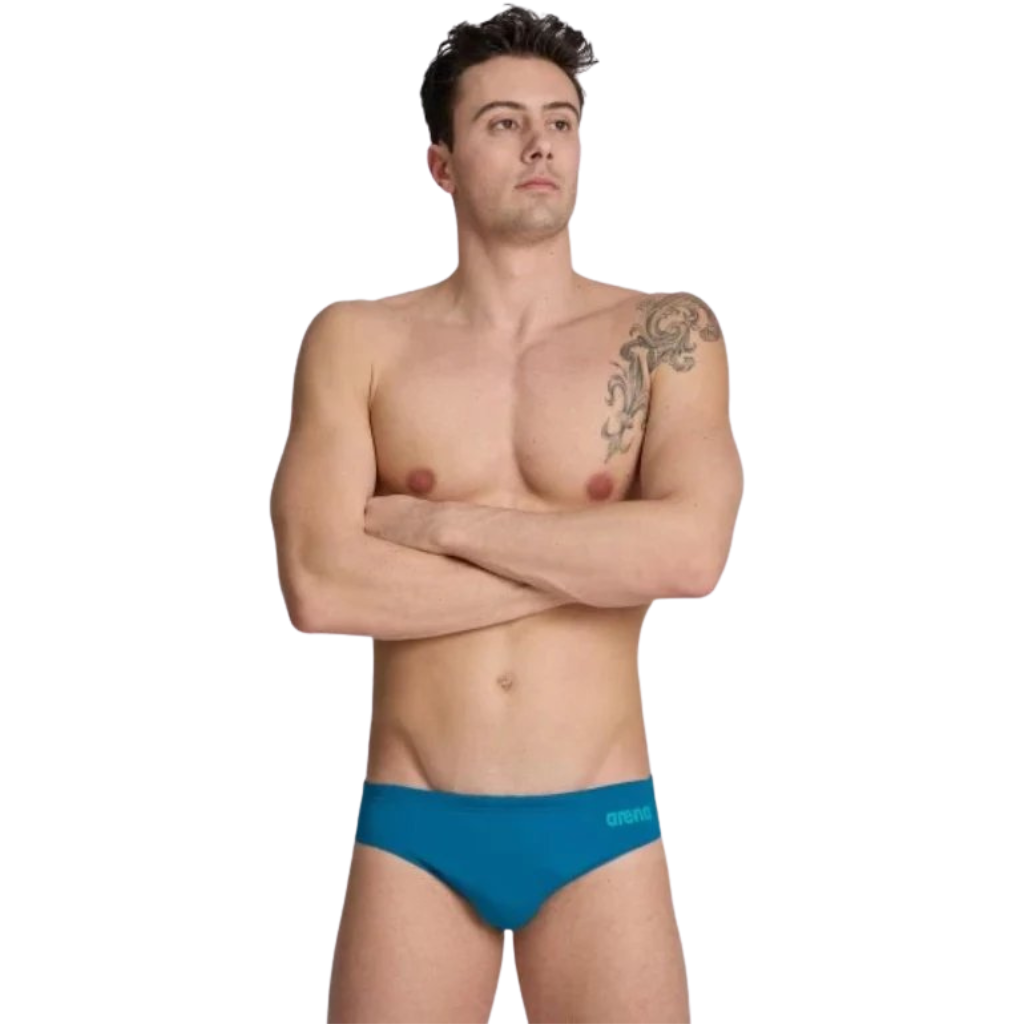 Arena Solid Brief - Blue Cosmo