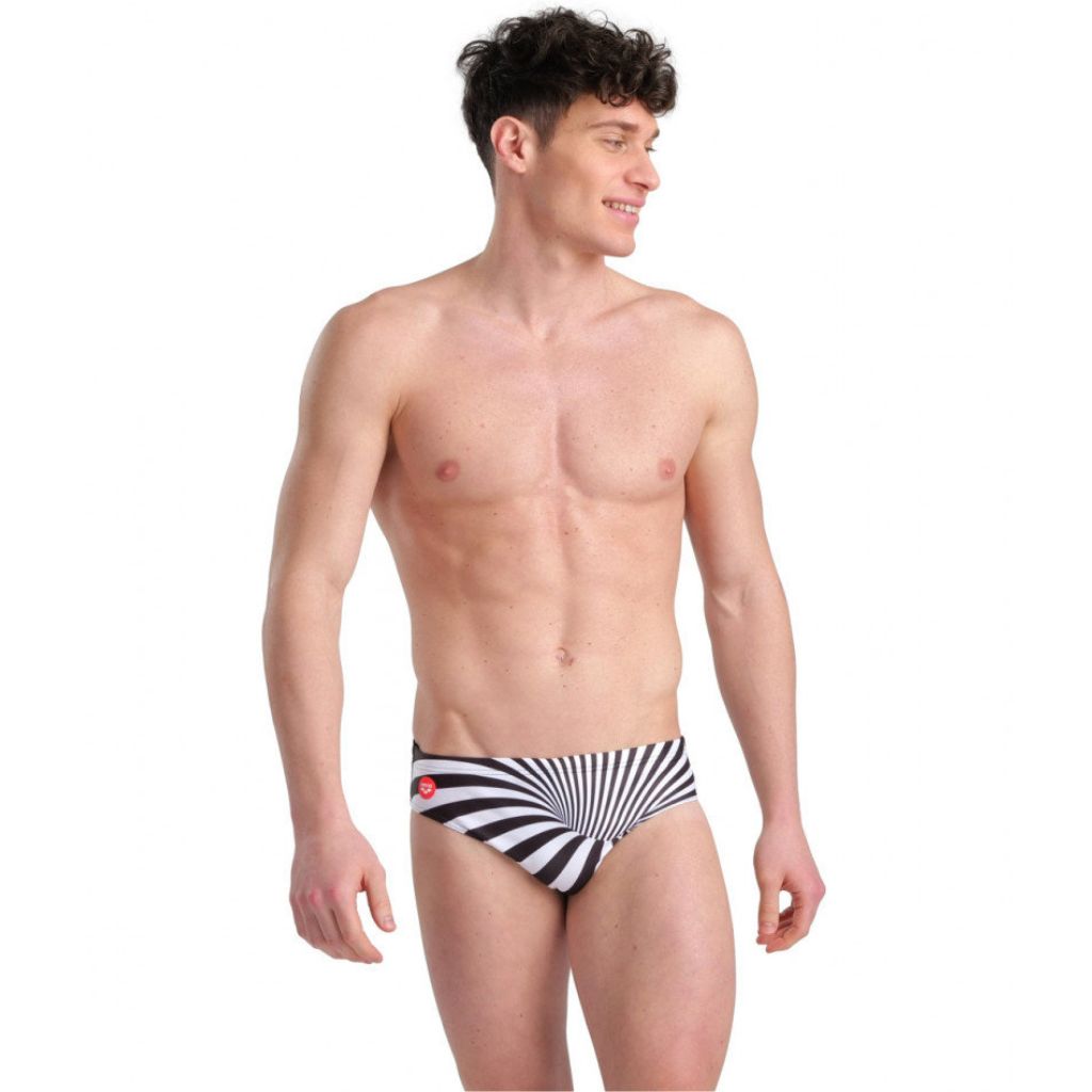 Arena Briefs Allover Crazy Spiral