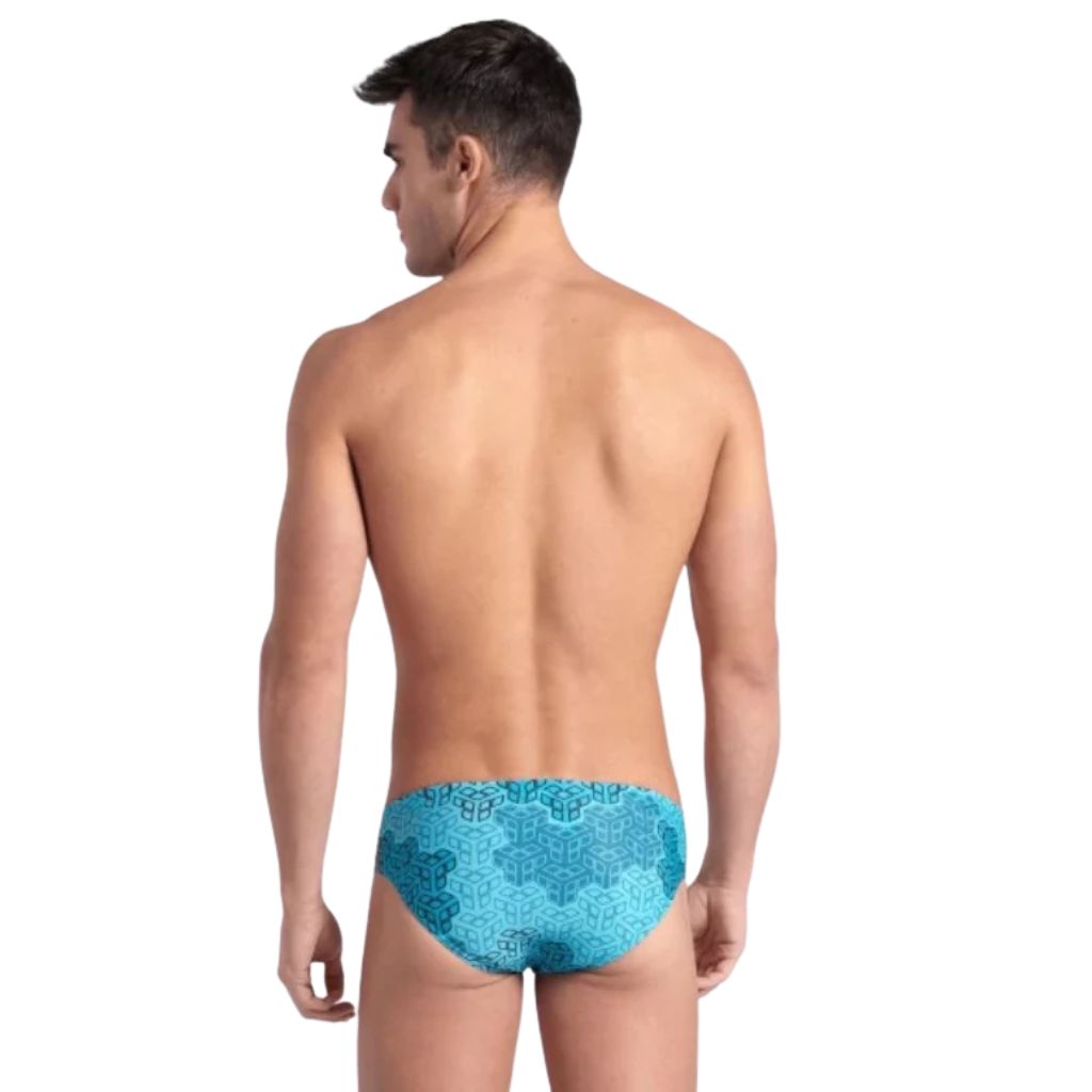 Arena Camo Kikko Brief Navy Multi