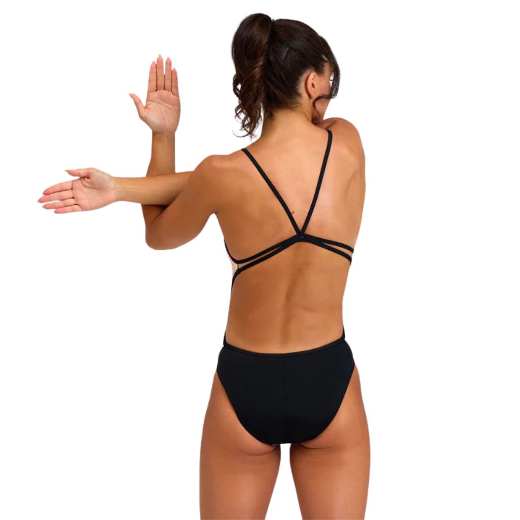 Arena Circle Stripe Lace back