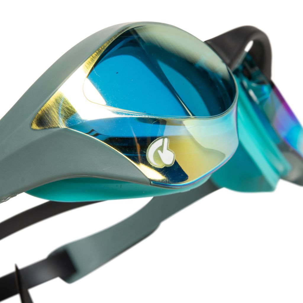Arena Cobra Ultra Swipe Mirror Aqua Sage Peacock