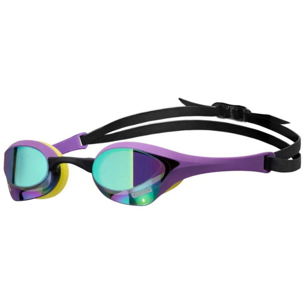 Arena Cobra Ultra Swipe Mirrored Emerald Plum Cyber Lime