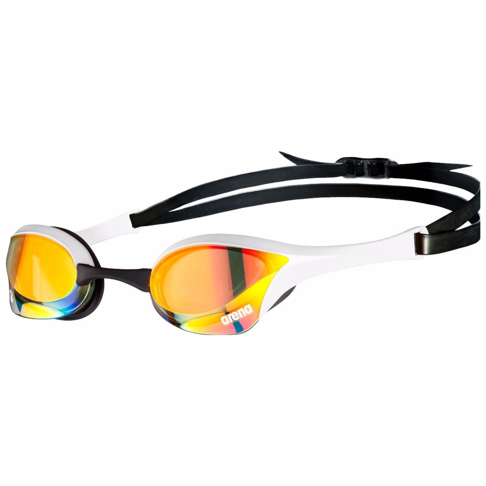 Arena Cobra Ultra Swipe Mirrored Yellow Copper White