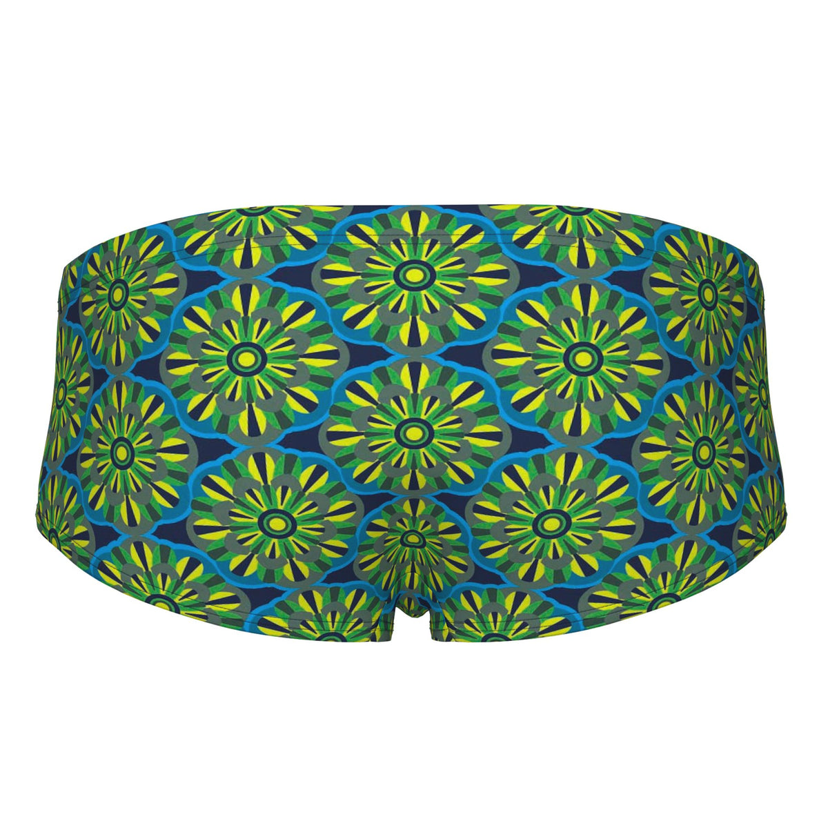 Arena Floral Low Waist Short Green Multi