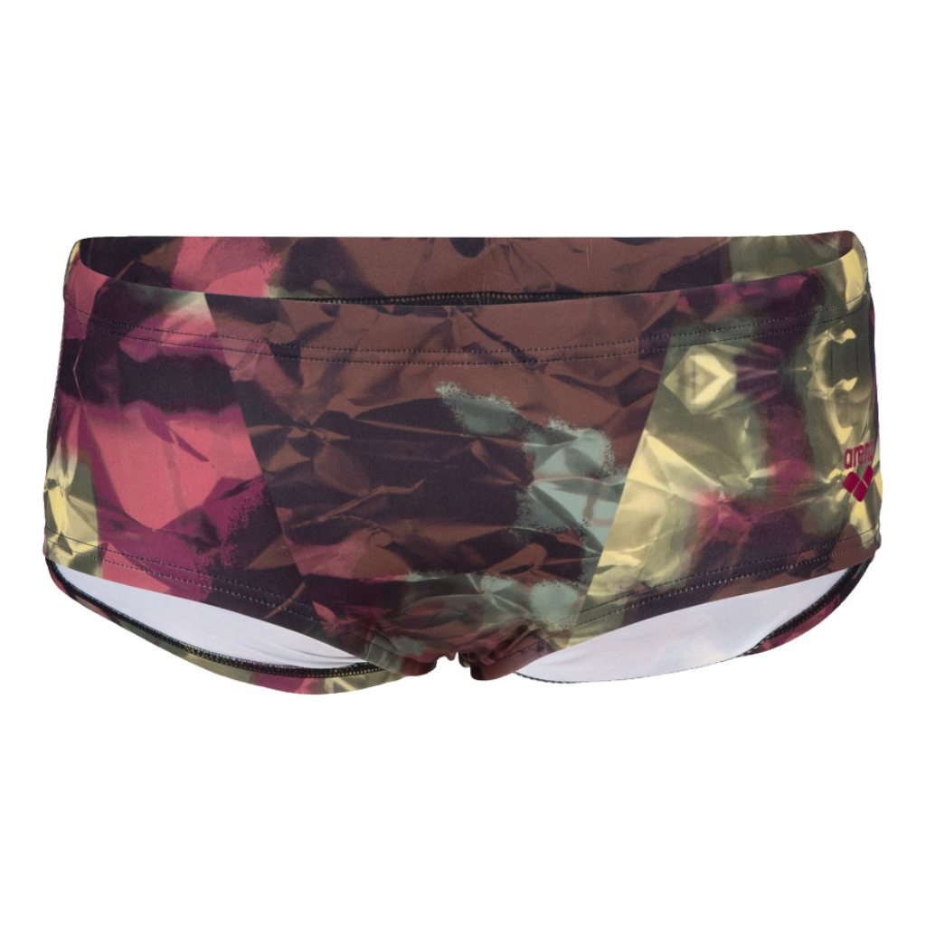 Arena Hero Camo Low Waist Short Red Fandango Multi