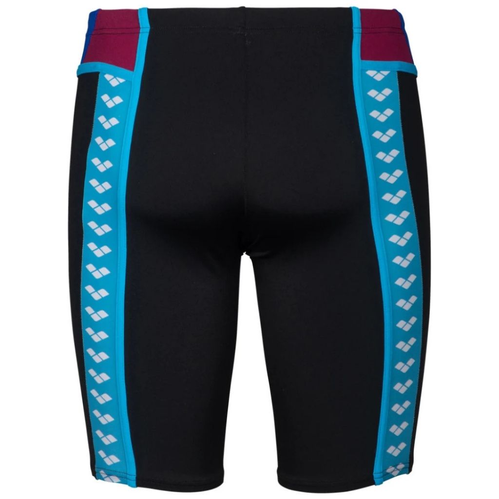Arena Icons Jammer Stripe Panel Black Neon Blue Red