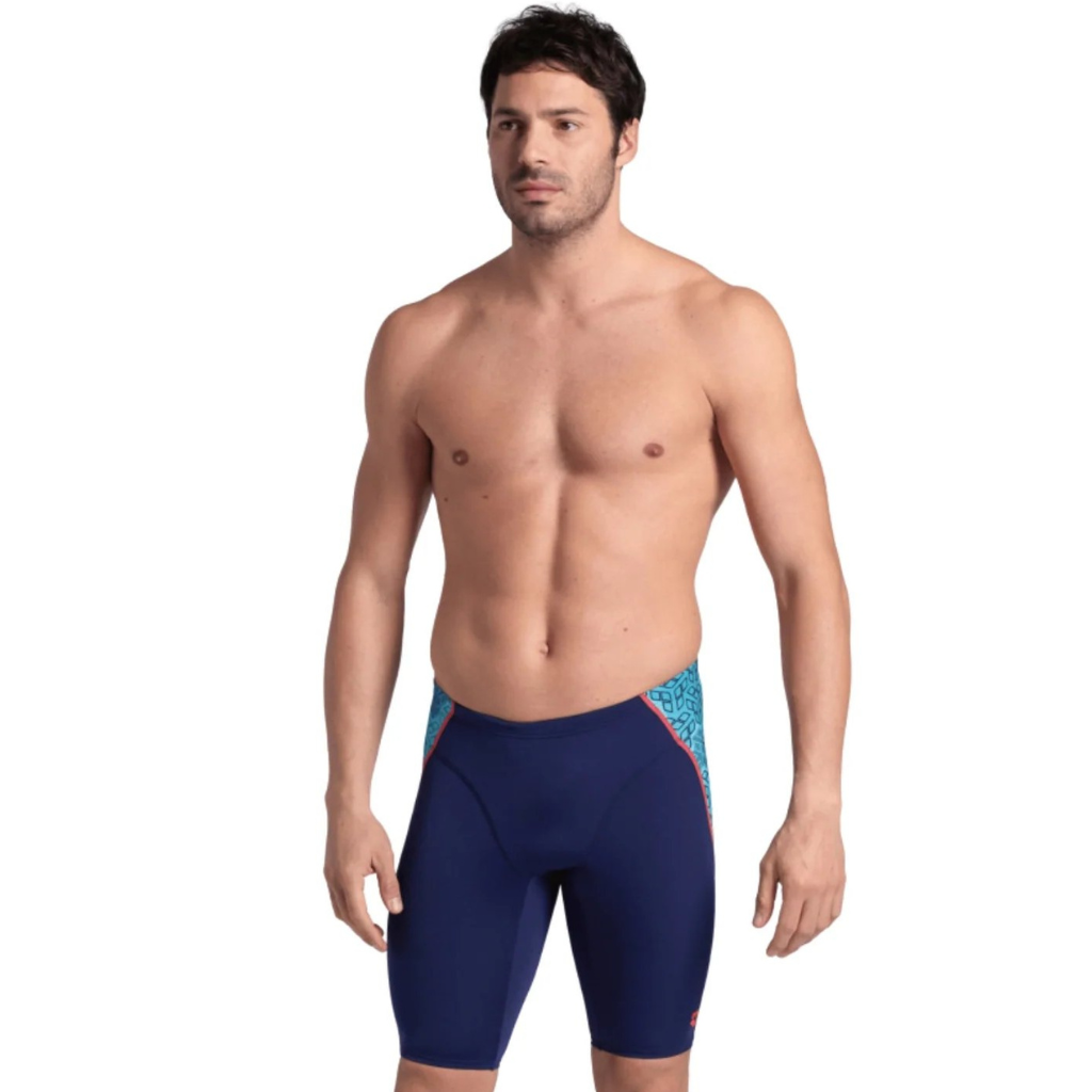 Arena Jammer Camo Kikko - Navy/ Water Multi