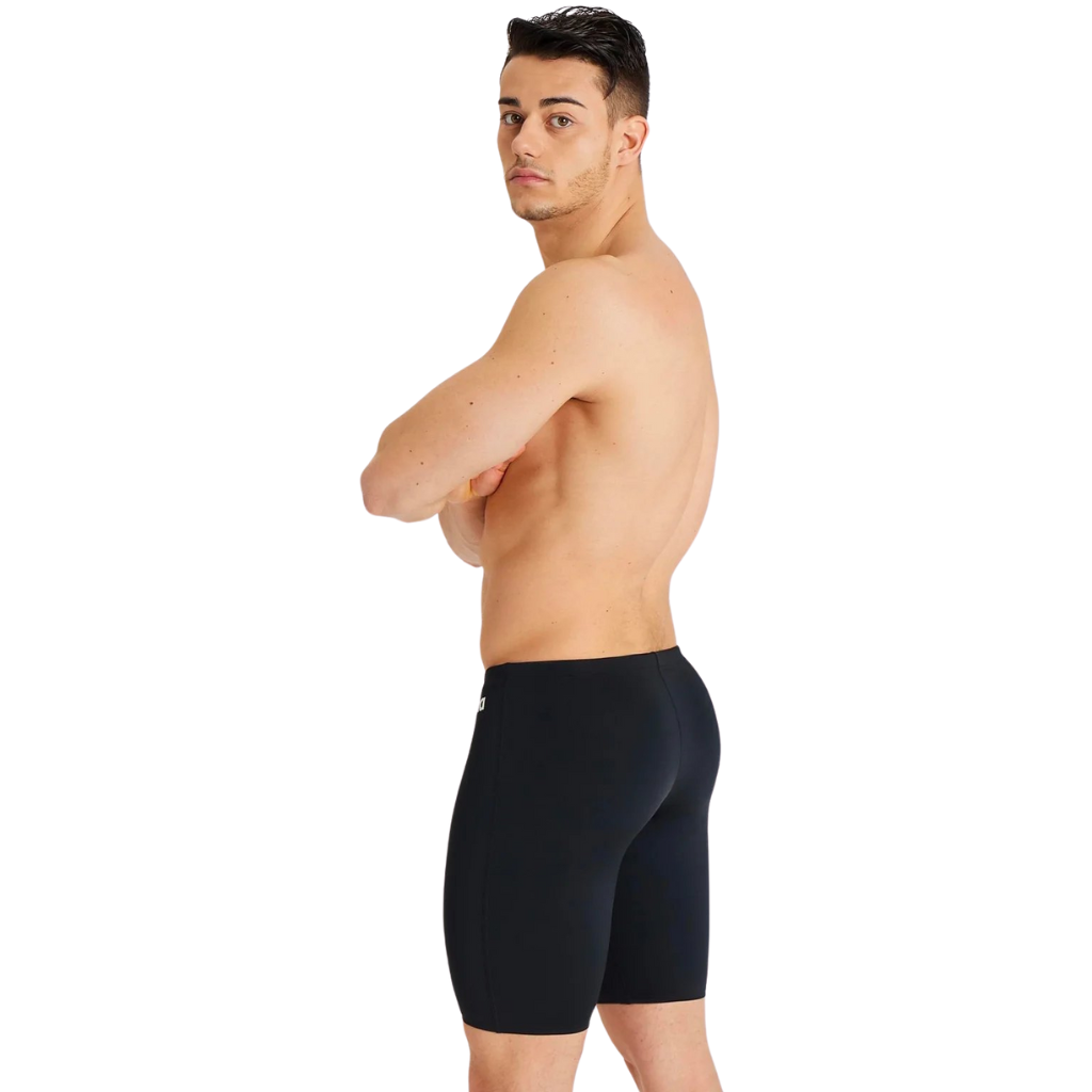 Arena Men's Solid Jammer - Black