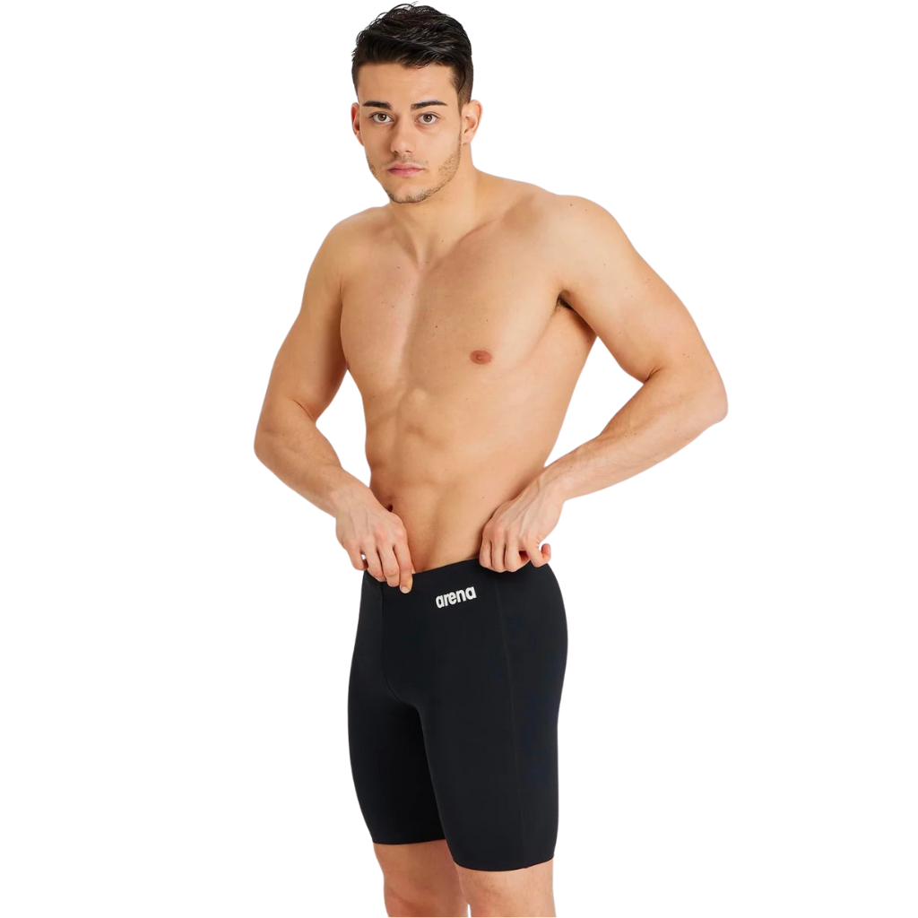 Arena Men's Solid Jammer - Black