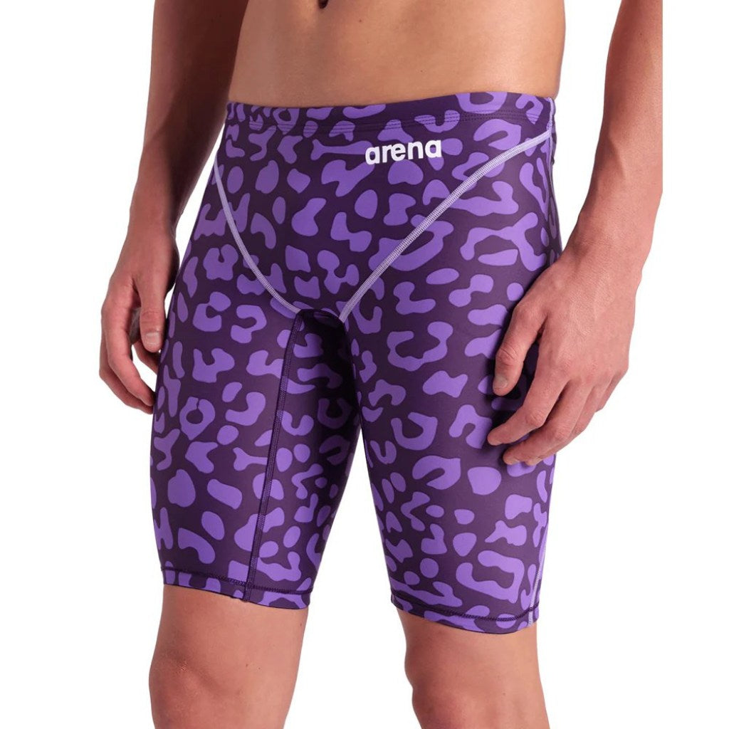 Arena Printed ST Next Jammer Leopard Skin Violet