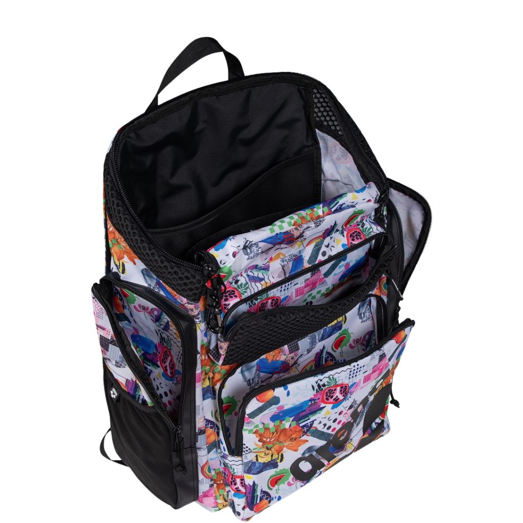 Arena One Go Backpack 45L Collage