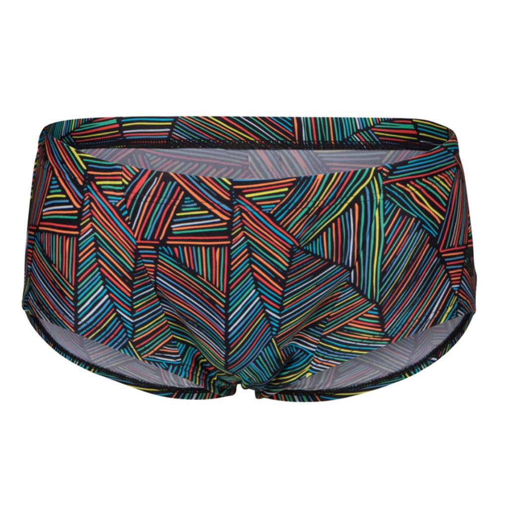 Arena Overview Low Waist Short Multicolour Black