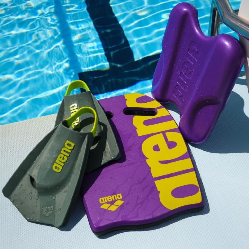 Arena Kickboard Plum Arctic Lime