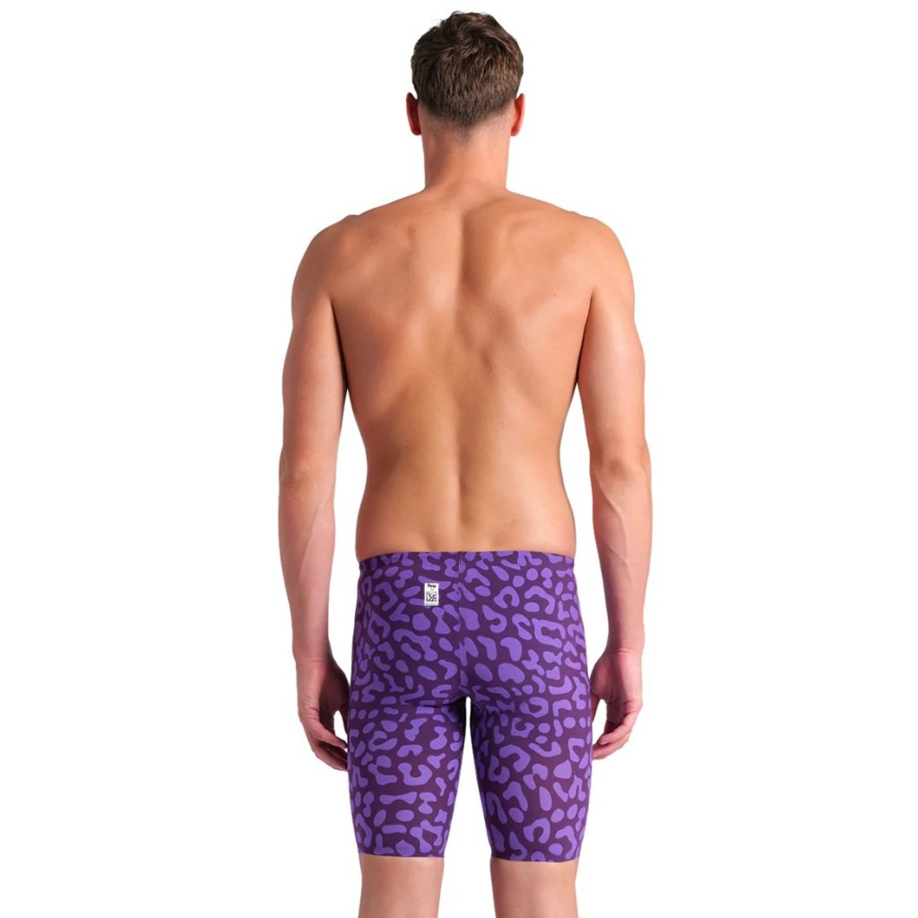 Arena Printed Carbon Air 2 Jammer - Leopard Skin Violet