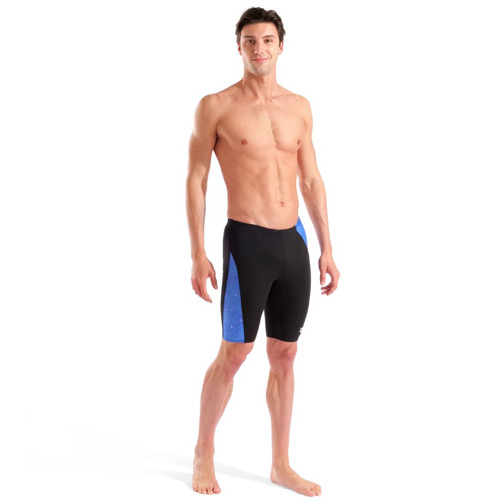 Arena Ribbed Jammer Black Royal