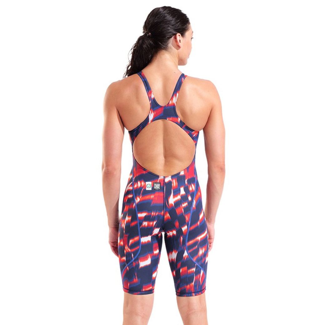 Arena ST Next Open Back Aqua Gleam Red White Blue