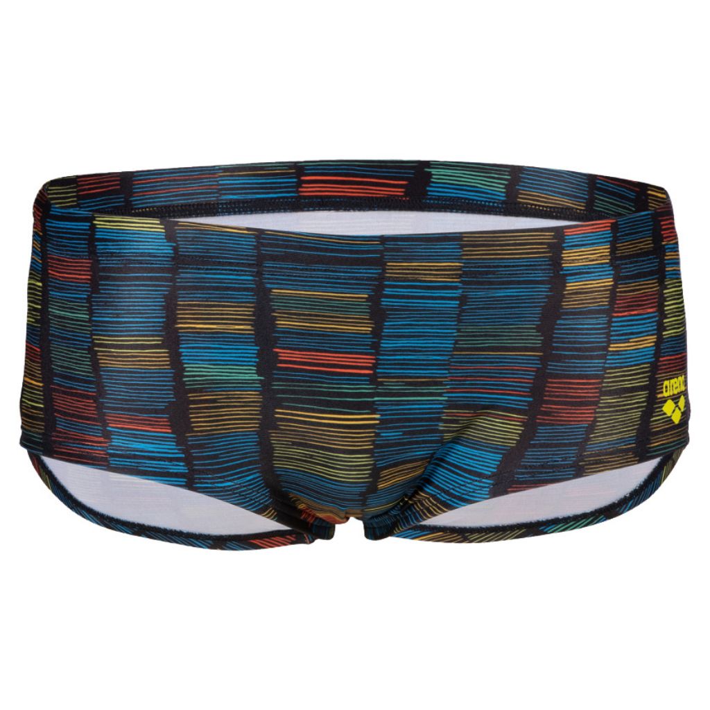 Arena Men's Slow Motion Swim Low Short Black Multi