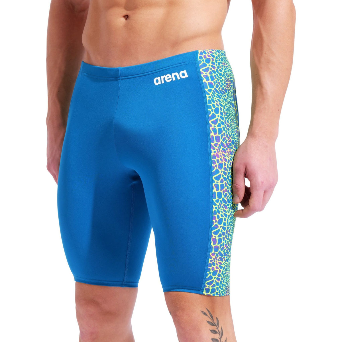 Arena Snake Skin Jammer Blue Cosmo Multi