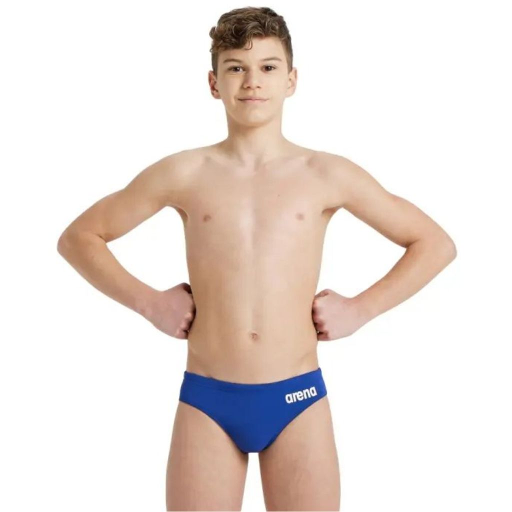 Arena Boy's Solid Brief Junior Royal
