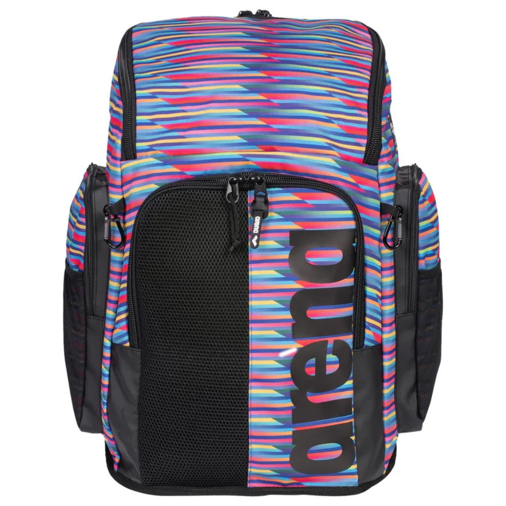 Arena Spiky III Backpack 45L Allover Racing Stripes