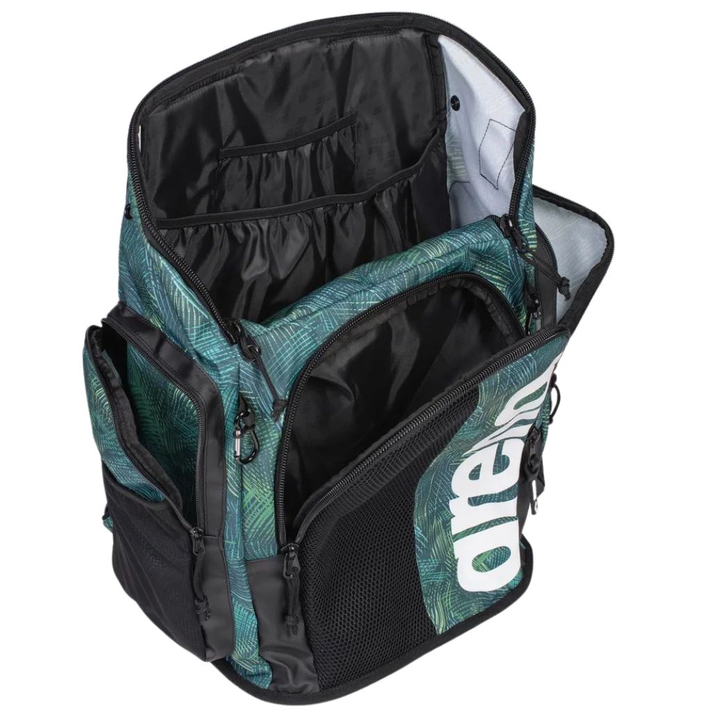 Arena Spiky III Backpack 45 Allover Team Energy Green