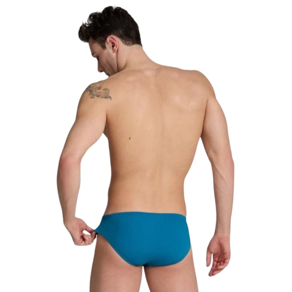 Arena Men's Swim Brief Solid Blue Cosmo