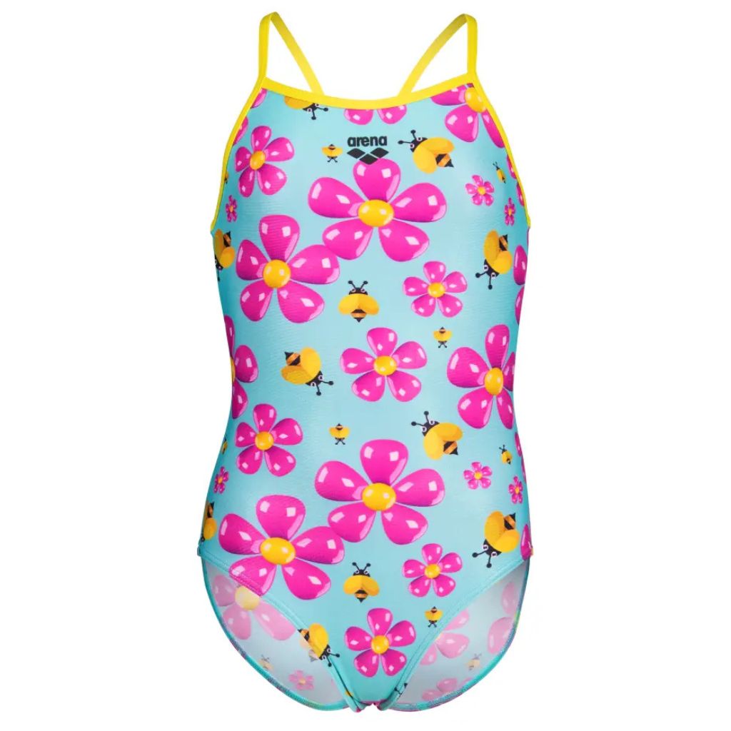 Arena Youth Lightdrop Back Spring Water Yellow
