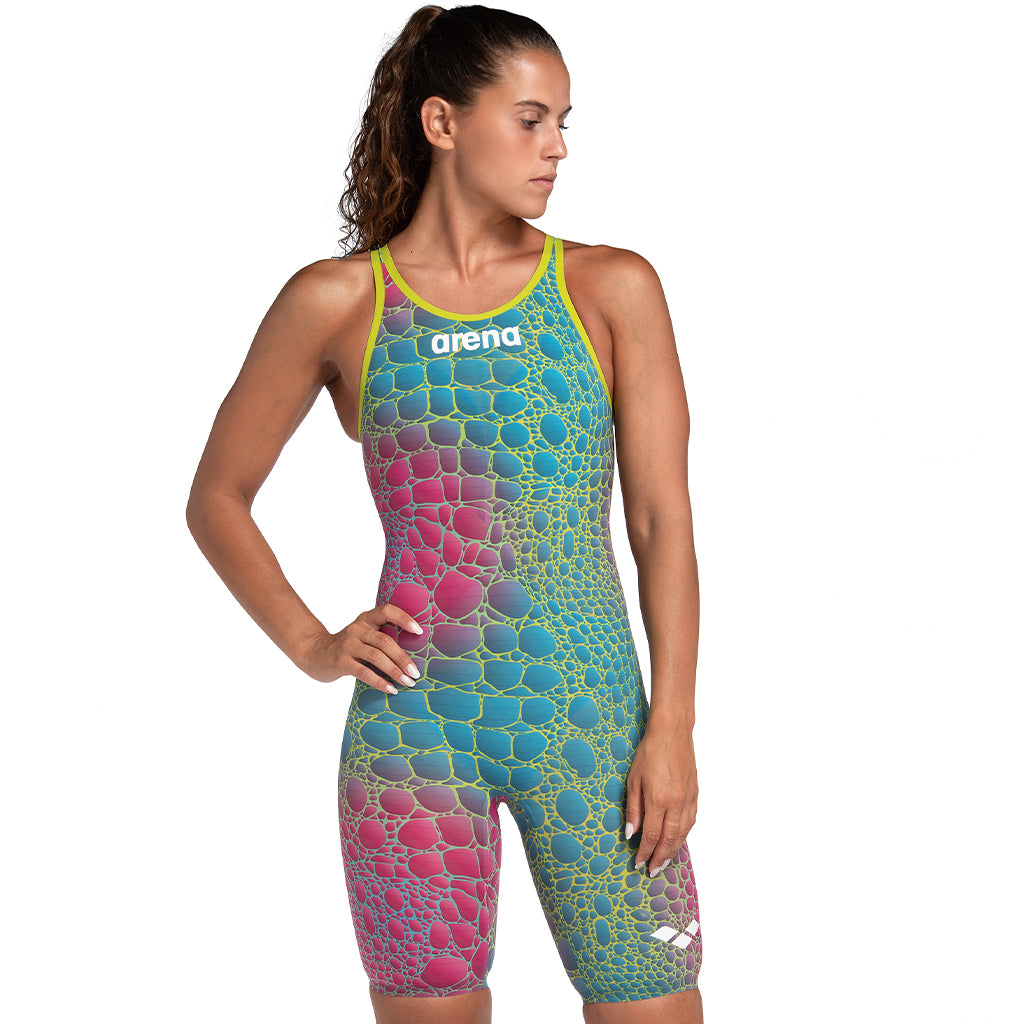 Arena Women's Carbon Air 2 Open Back Competitive Swimming Racing suit