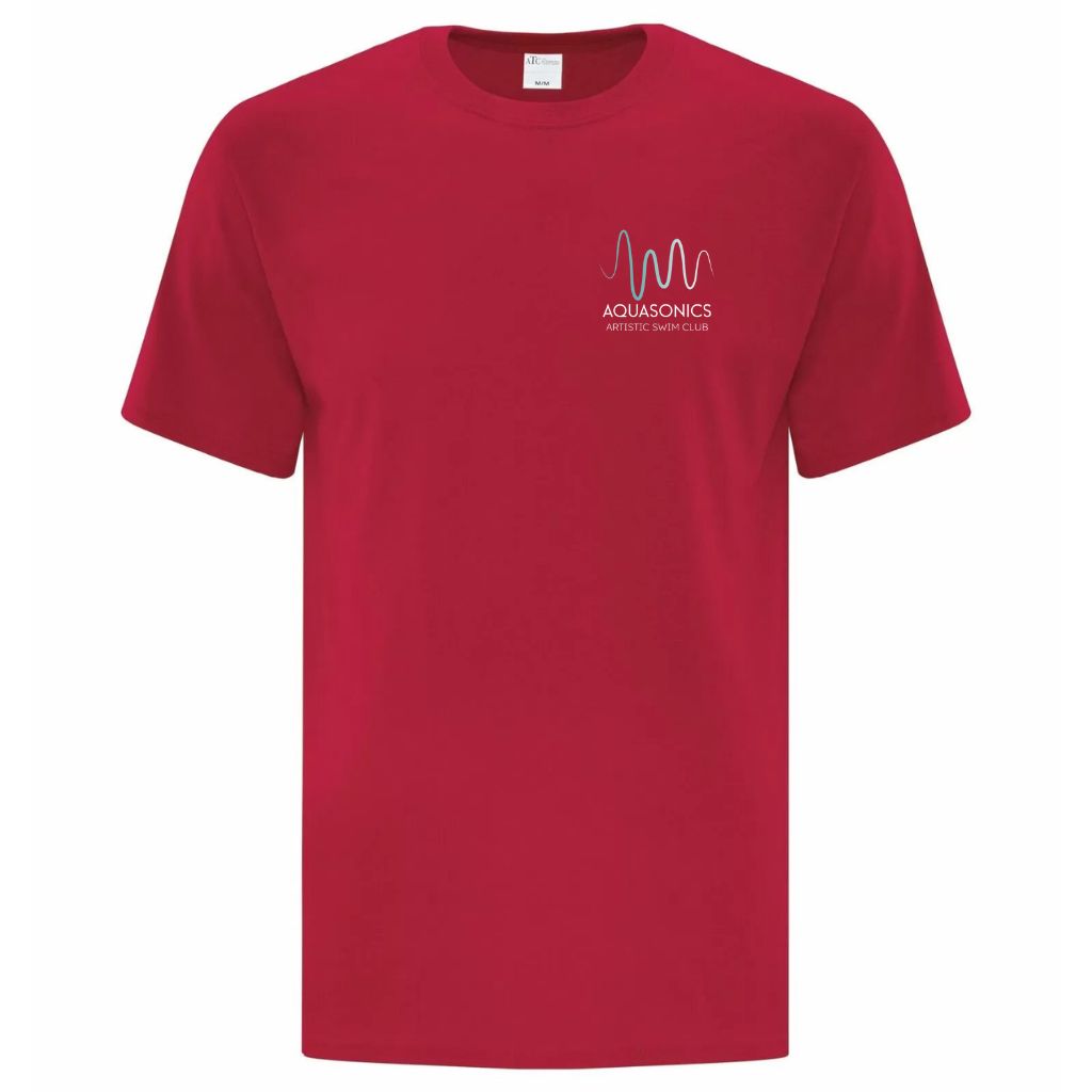 TP BC Aquasonics Cotton T Shirt Red Youth