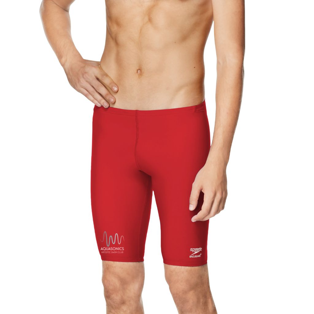 TP BC Aquasonics Speedo Jammer Red Youth