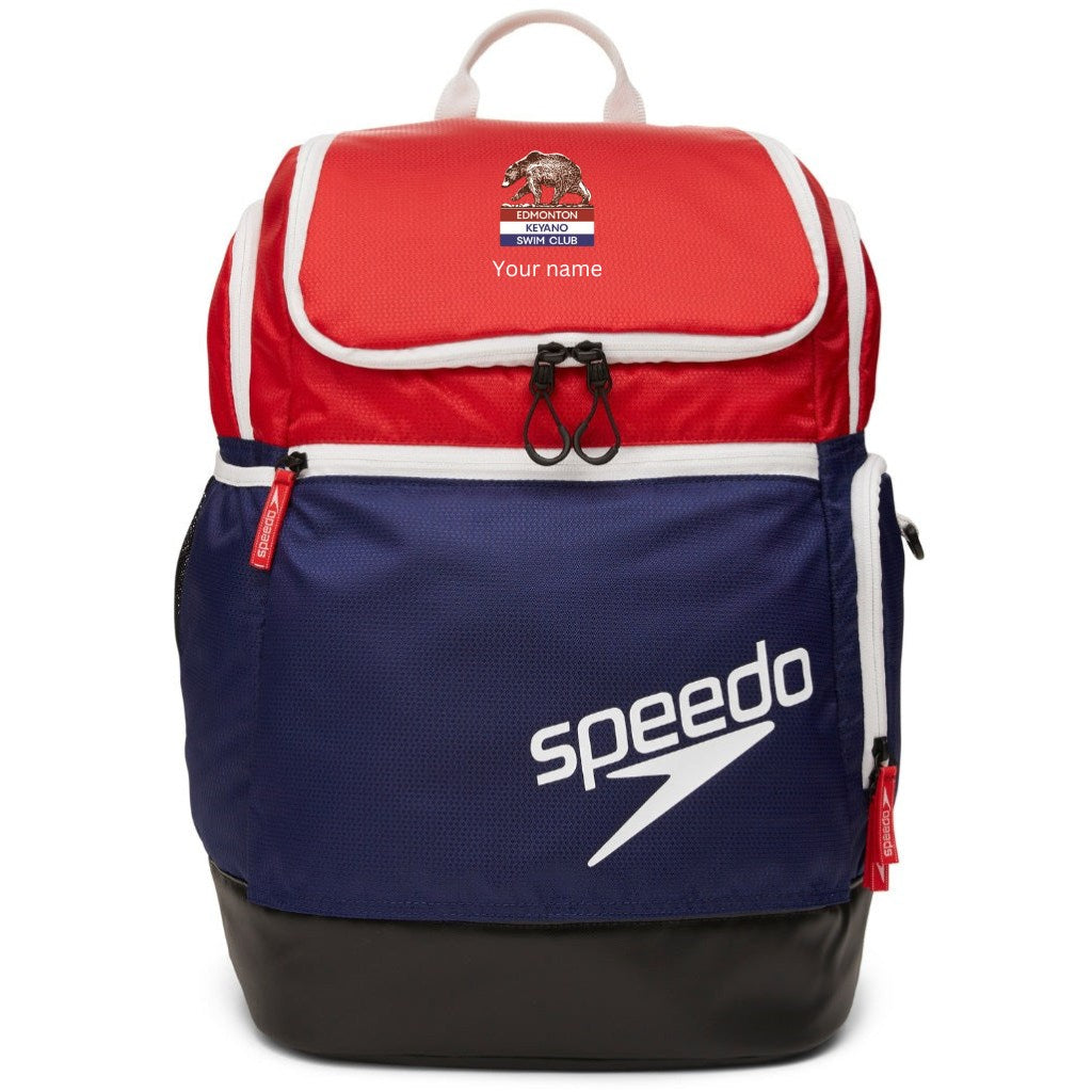 TP EKSC Speedo Backpack with Name