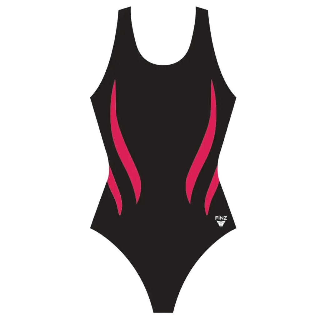 Finz Lightning Splice Black Pink