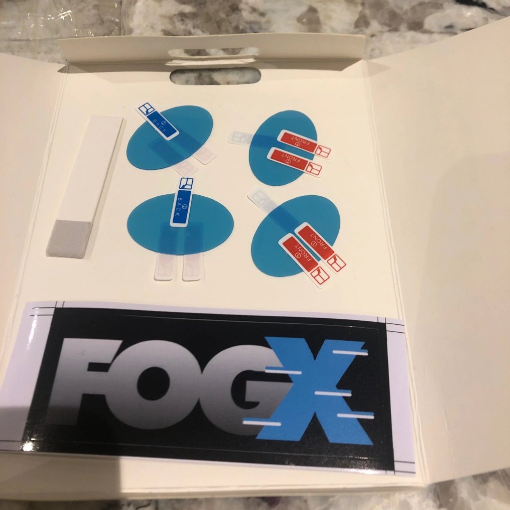 Fog X Anti Fog Goggle Inserts