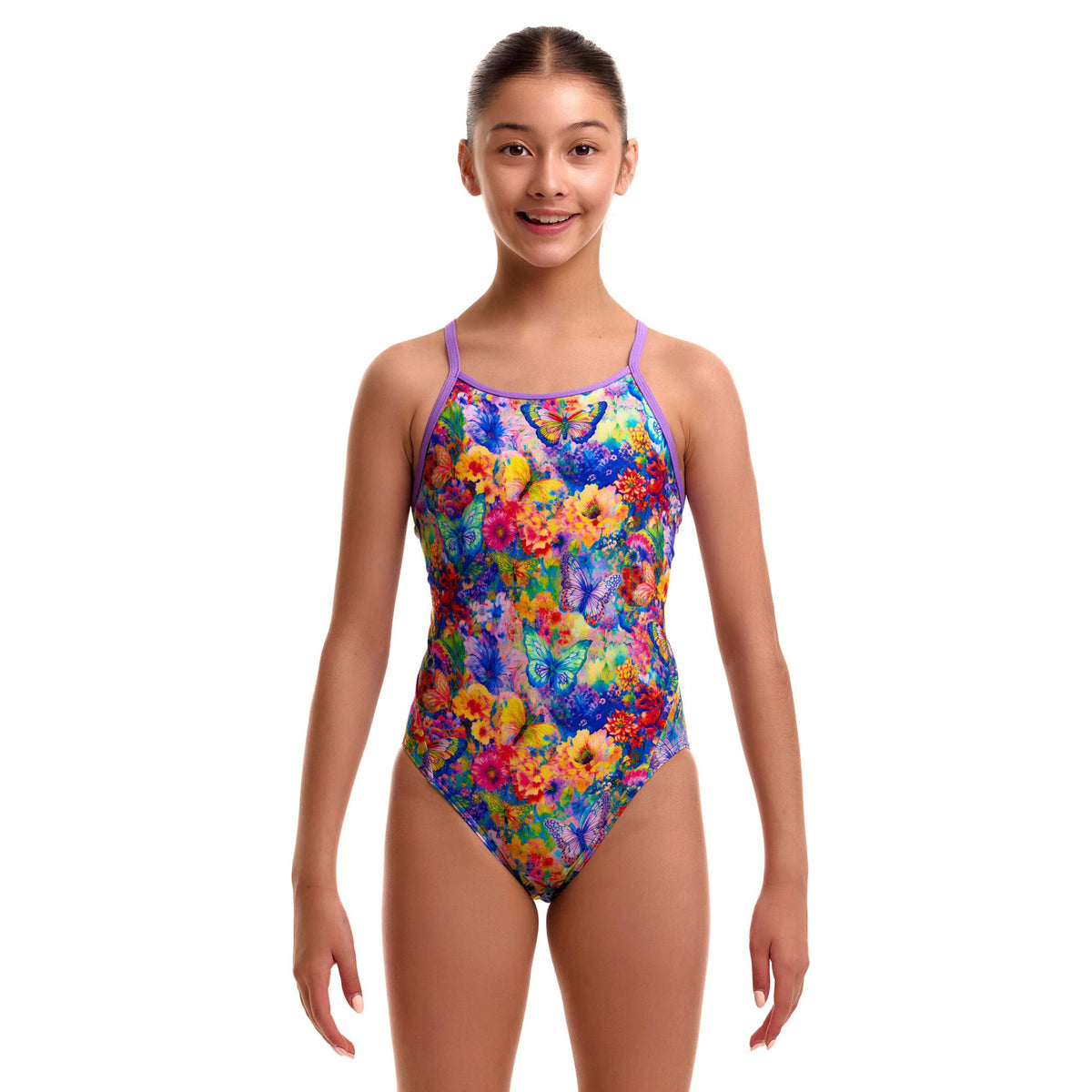 Funkita Girl's Diamond Back Austin Flowers