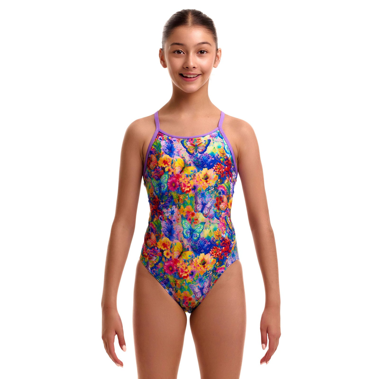 Funkita Girl's Diamond Back Austin Flowers